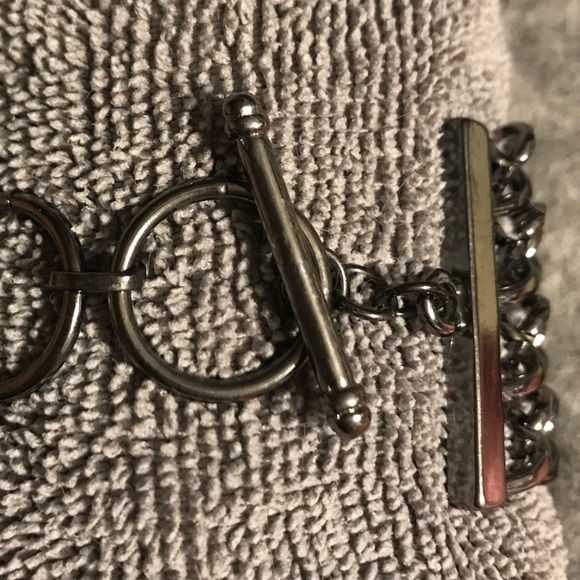 Gunmetal Chain Bracelet - Picture 2 of 2